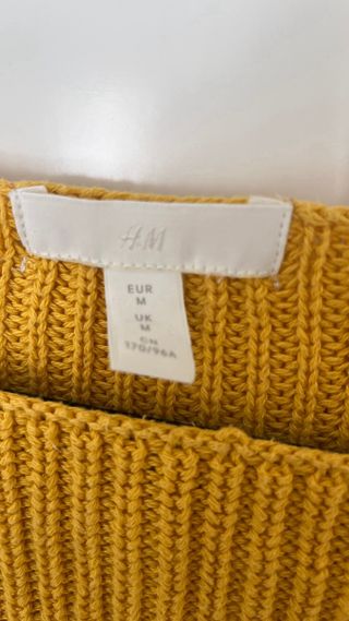 Suéter H&M Amarillo