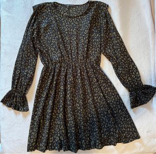 Vestido Zara Animal Print