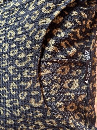 Vestido Zara Animal Print