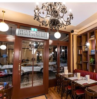 Cortina de Aire 1.20m Blanca