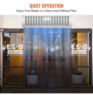 Cortina de Aire 1.20m Blanca