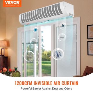 Cortina de Aire 1.20m Blanca