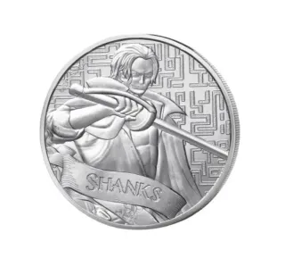 Francia 2025 medalla One Piece Shanks