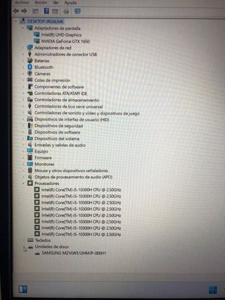 Portátil Asus TUF Gaming F15 i5 16GB RAM 512GB SSD