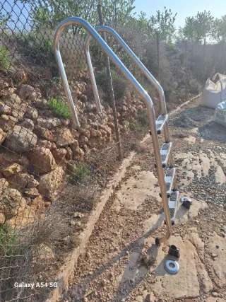 Escalera Piscina Aluminio