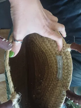 Bolso capazo Twenty Violets verde