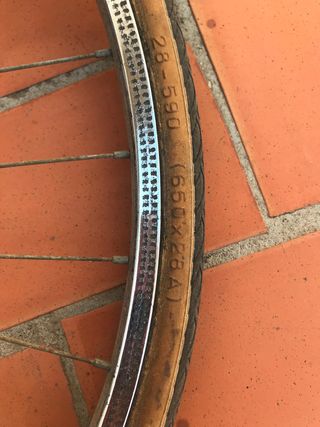 Ruedas Oreba Antigua 650 con 5 piñones