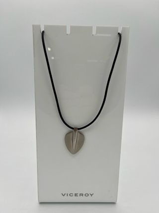 Collar Viceroy acero y Negro