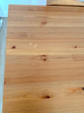 Mesa Comedor Madera Ikea con 4 Sillas con asiento