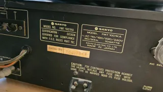 Equipo de música Sanyo