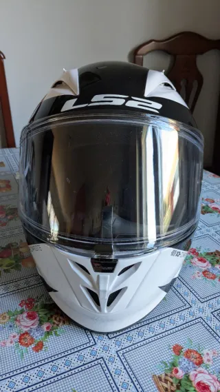 Casco LS2 FF323 Arrow Negro Blanco