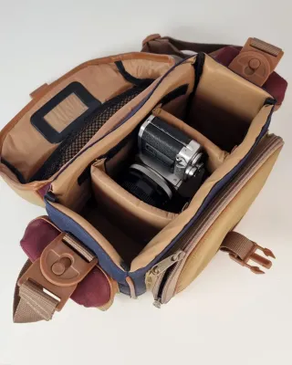 Bolsa cámara réflex CGS acolchada estilo vintage