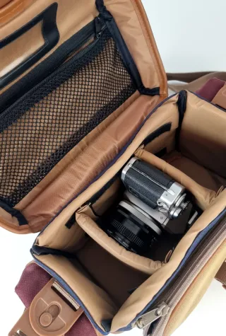 Bolsa cámara réflex CGS acolchada estilo vintage