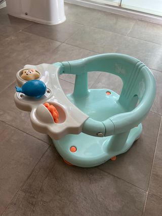 Asiento Baño Bebé con Juguetes