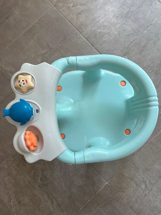 Asiento Baño Bebé con Juguetes
