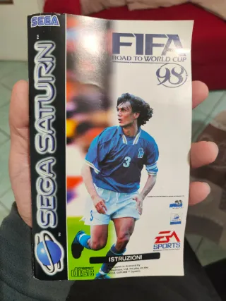 FIFA 98 Sega Saturn PAL ITA Completo