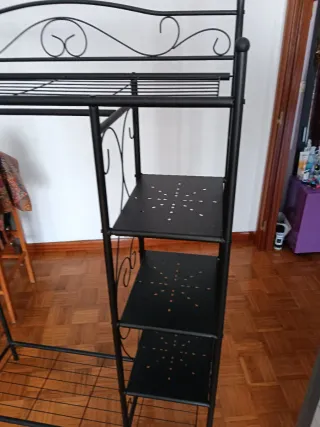 Perchero Metálico Forjado Estilo Burro