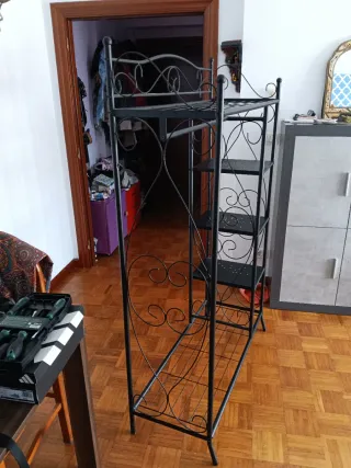 Perchero Metálico Forjado Estilo Burro