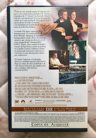 *Titanic (1997) | VHS | Caja Grande