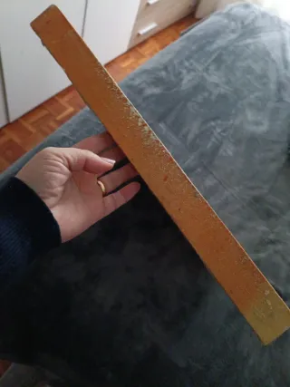 Cuadro infantil oso y bloques