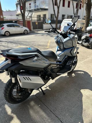 Zontes 368G Maxi Scooter Gris y Azul