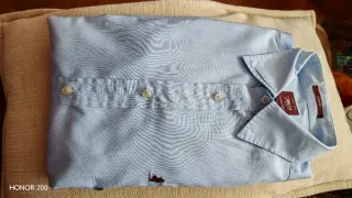 Camicia uomo azzurra
