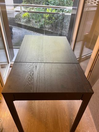 Mesa comedor extensible madera