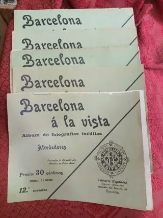 Barcelona a la vista: Album Fotografias Inéditas