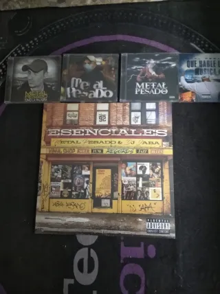 Vinilo Rap Metal Pesado & DJ Jaba+4 CDs