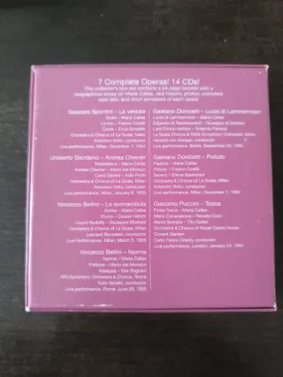 CD Set Callas 14 Óperas