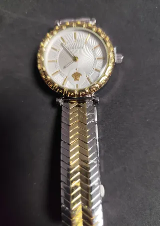 Reloj Versace Oro y Plata