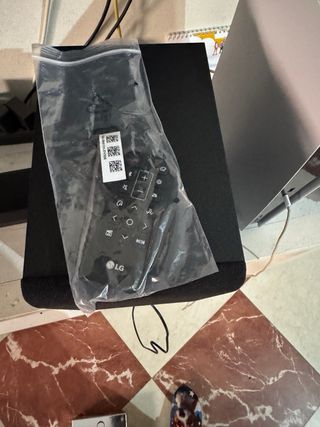 Barra de sonido LG negra