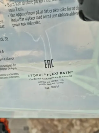 Bañera Stokke para bebé