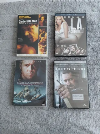 Pack 4 Películas DVD Russell Crowe