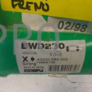 BOMBIN FRENO HONDA CIVIC NUEVO BWD230