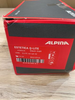 Gafas Nieve Ski Alpina Q-Lite Unisex