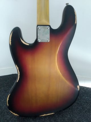 Bajo Vintage VJ74 Icon Distressed Sunset Sunburst