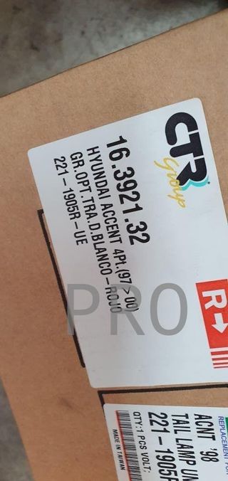 piloto hyundai accent derecho nuevo