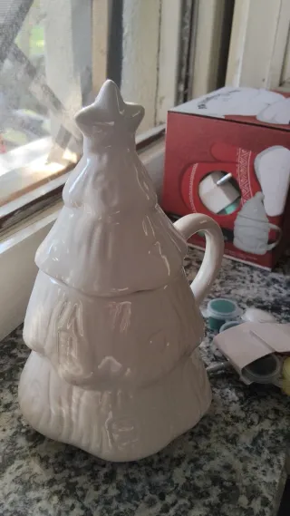 Set 4 pezzi Natale da dipingere