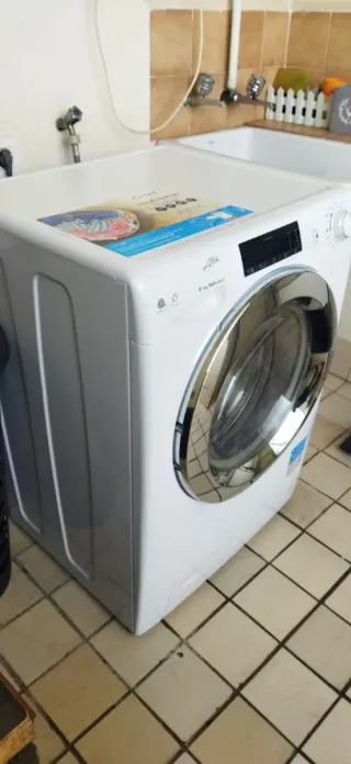 Lavadora-secadora Candy usada