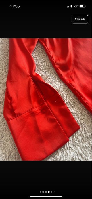 Camicia donna raso manica lunga