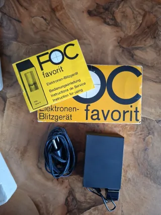 Flash fotografico vintage FOC favorit