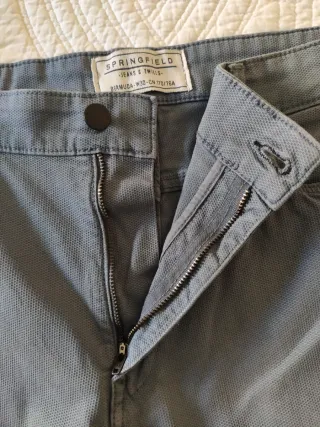 Bermudas Springfield Talla M Gris