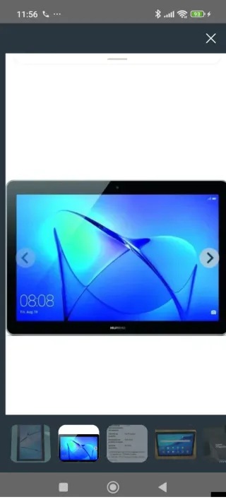Tablet Huawei MediaPad T3 Negra 3 ram 32gb.