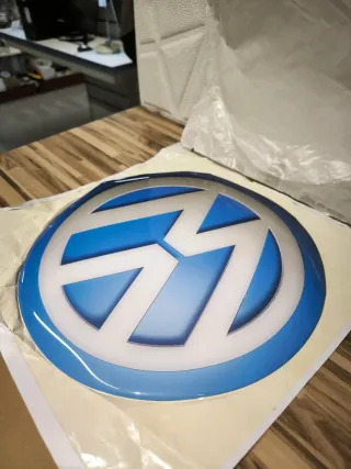 Pegatina Logo Volkswagen Grande