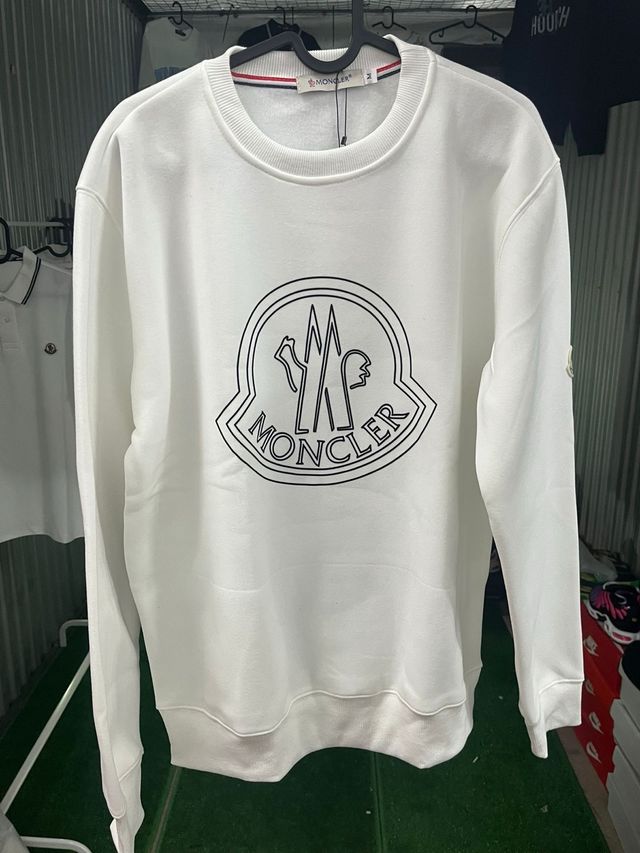 Sudadera Mnclr Blanca Talla M