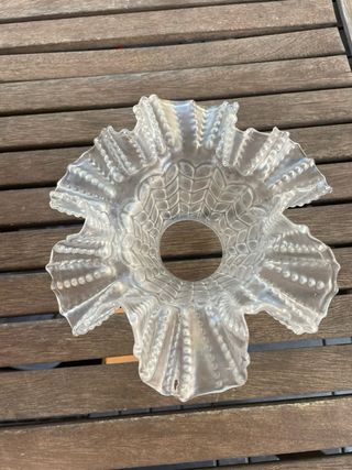 Tulipa muy antigua Cristal Tallado