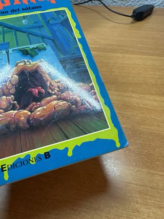 Libro Pesadillas El monstruo del sótano