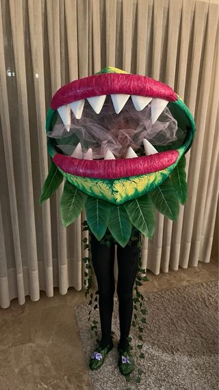 Disfraz Planta Carnívora Casero