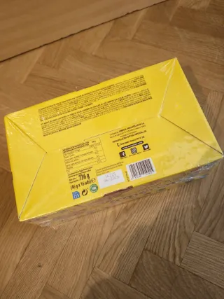 Caja Lacasitos Barritas Crema Avellanas 16 Packs